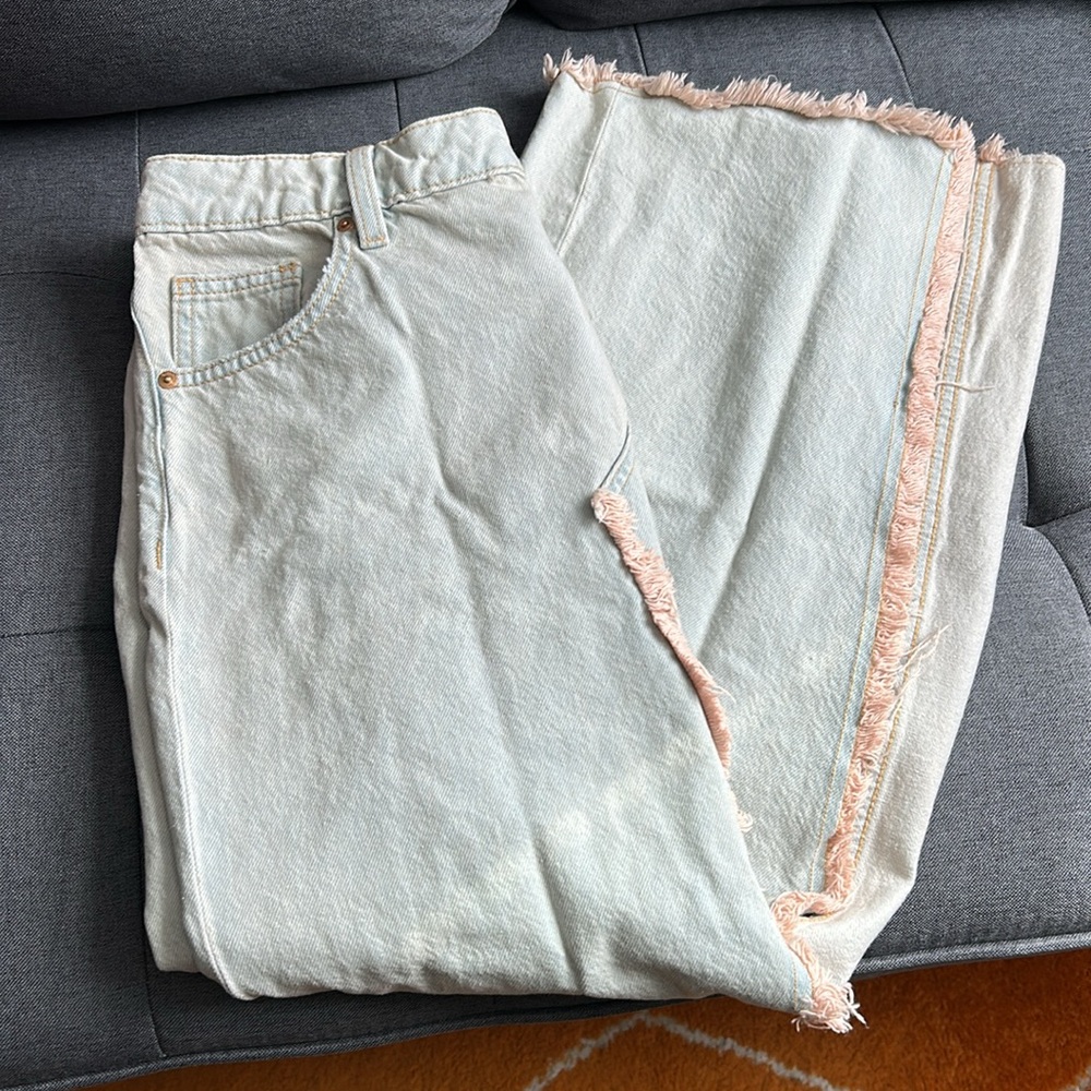 H&M Denim Midi Skirt